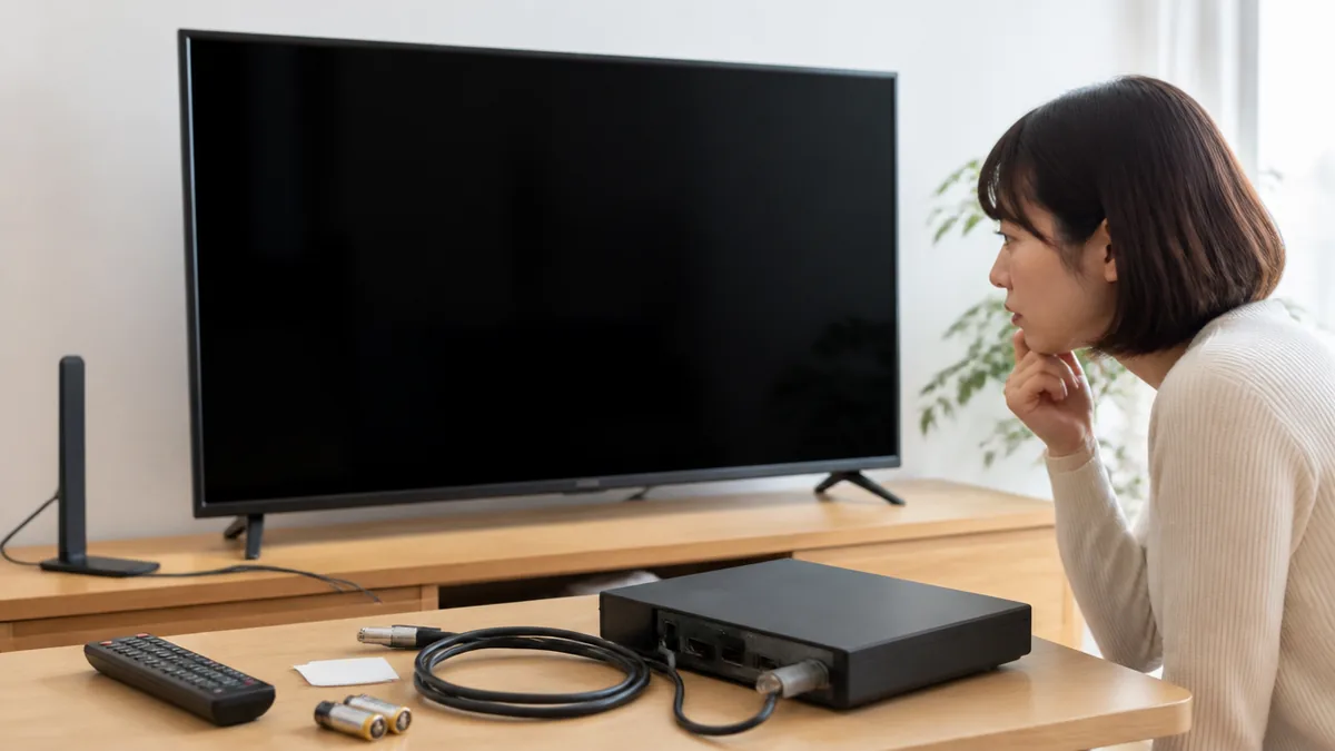 nhk見れないテレビは2種類｜チューナーレスか受信トラブルかを見分ける5つの順番のアイキャッチ画像
