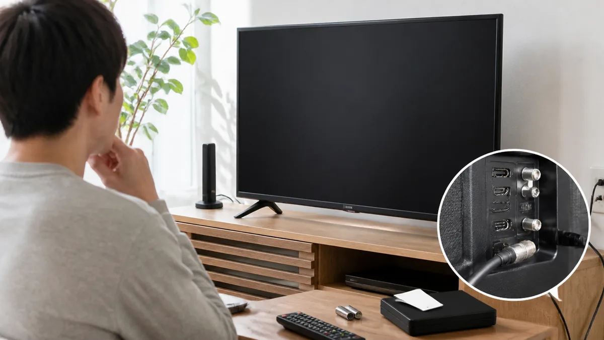 一人暮らし テレビ いらない？ネット利用181.8分の時代に後悔しない判断の分かれ目のアイキャッチ画像