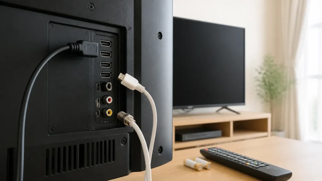 テレビ hdmi 映らない時は入力番号のズレを疑う｜公式4社に共通する試す順番6つのアイキャッチ画像