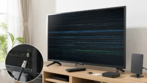 テレビ画面に線が入るなら番組表を開く｜故障か外部機器かを分ける4つの手順のアイキャッチ画像