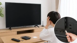 テレビ 受信できないe202は故障とは限らない｜アンテナレベルで分かる7つの確認順のアイキャッチ画像