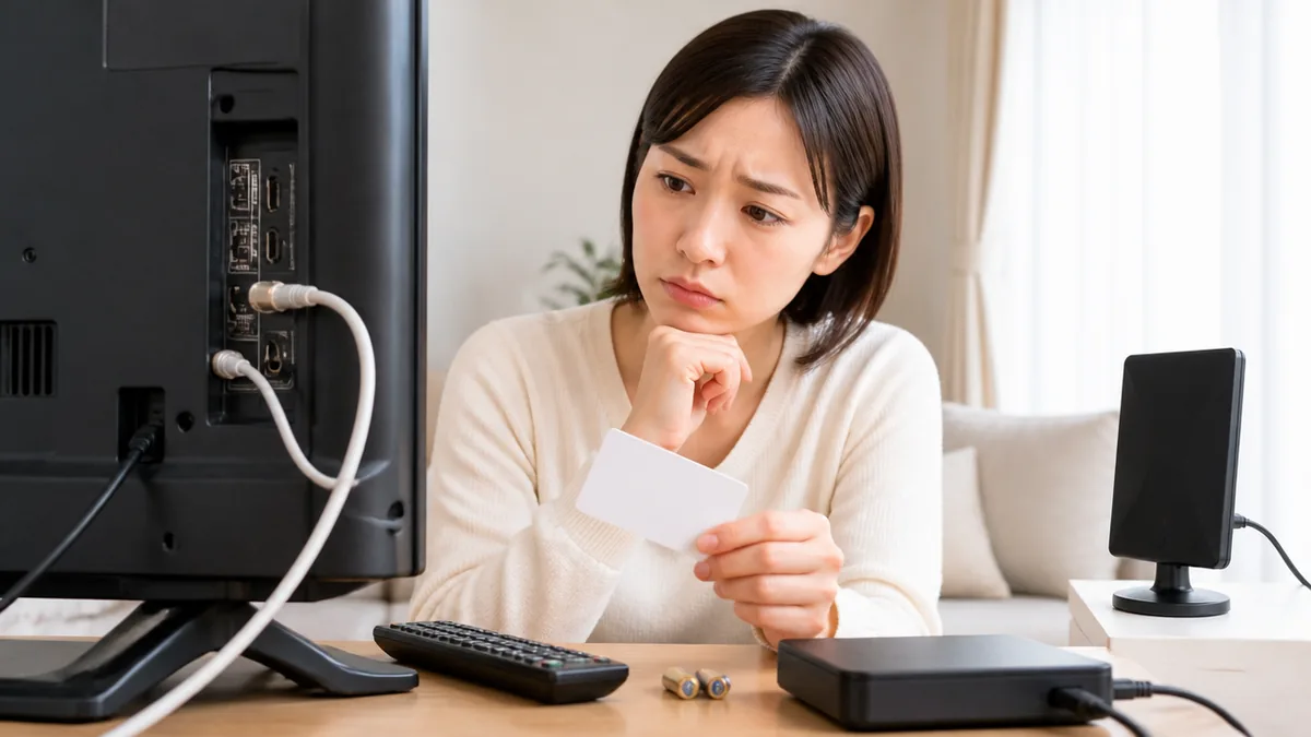 b-casカードが正しく挿入されていません｜故障より先に試す4手順と交換費2,310円のアイキャッチ画像