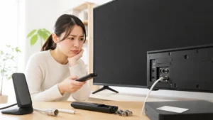 テレビ映らない 引っ越し後は故障より設定｜地域設定・芯線・受信形態の順で見る6手順のアイキャッチ画像