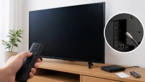 ネトフリテレビログアウトは戻るボタンから｜メニューが無い時の12回キー操作と遠隔の手順のアイキャッチ画像