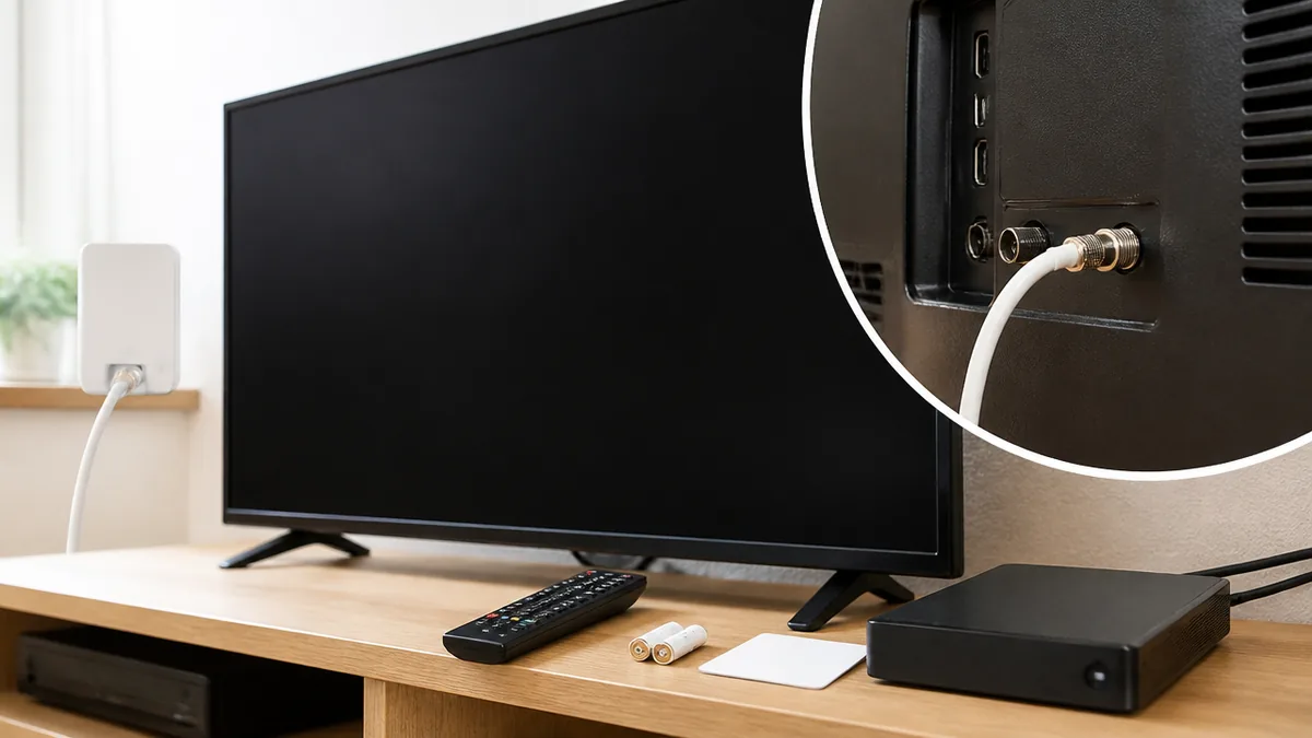 テレビ画面が映らない 電源は入る時、最初に見るのは画面より電源ランプの解説画像