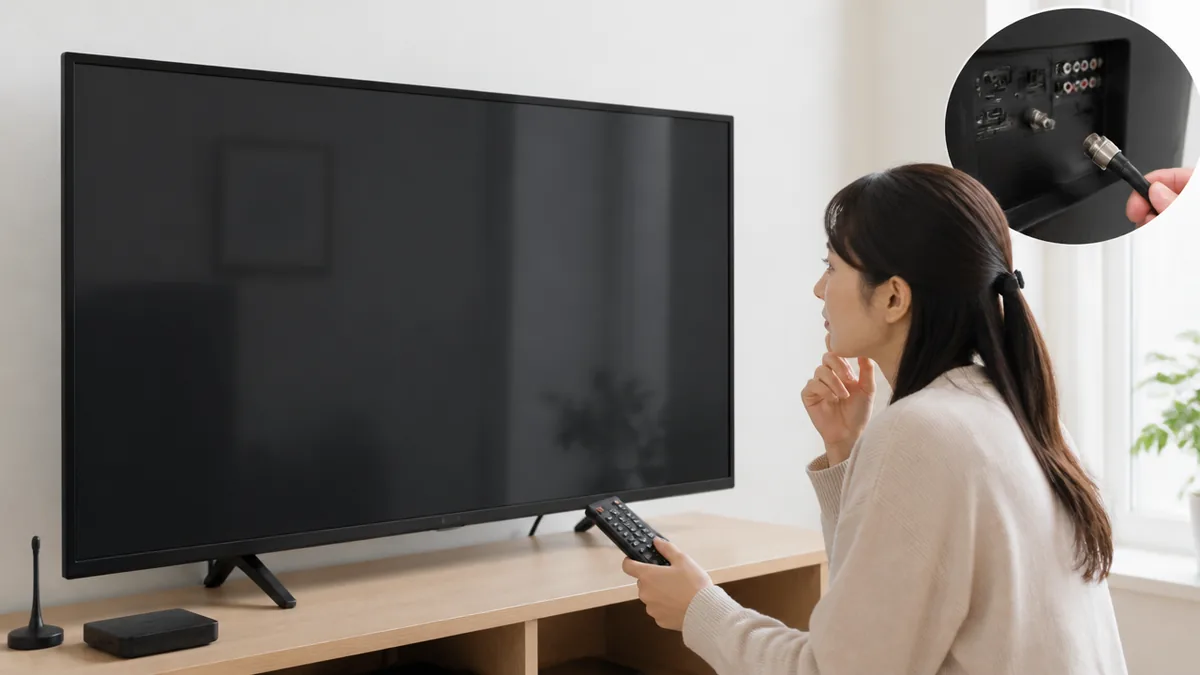 液晶テレビ 焼き付きの正体は一時的な残像｜消えない時に疑う3つの別症状と試す順番のアイキャッチ画像