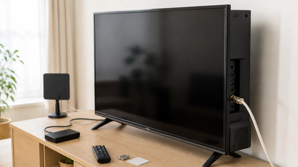 テレビつかない理由は電源ランプの色で分かる｜消灯・点灯・点滅別の切り分けと試す順番のアイキャッチ画像