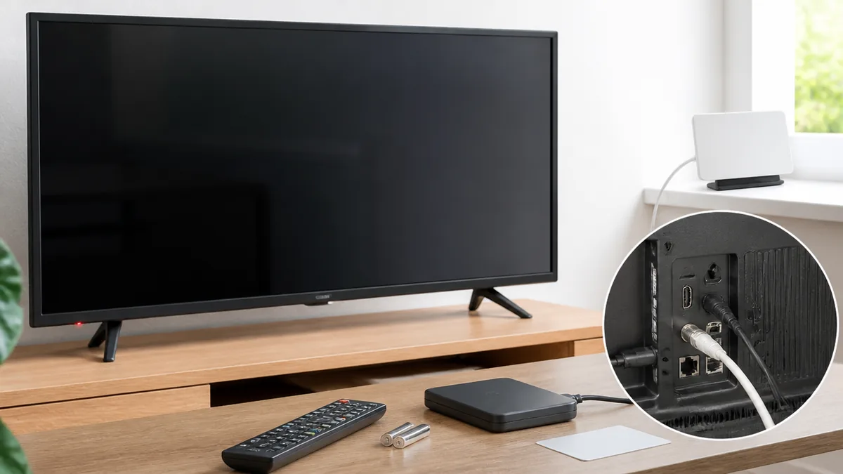 テレビの電源つかない・赤点滅は故障の断定ではなく「本体からのお知らせ」の解説画像
