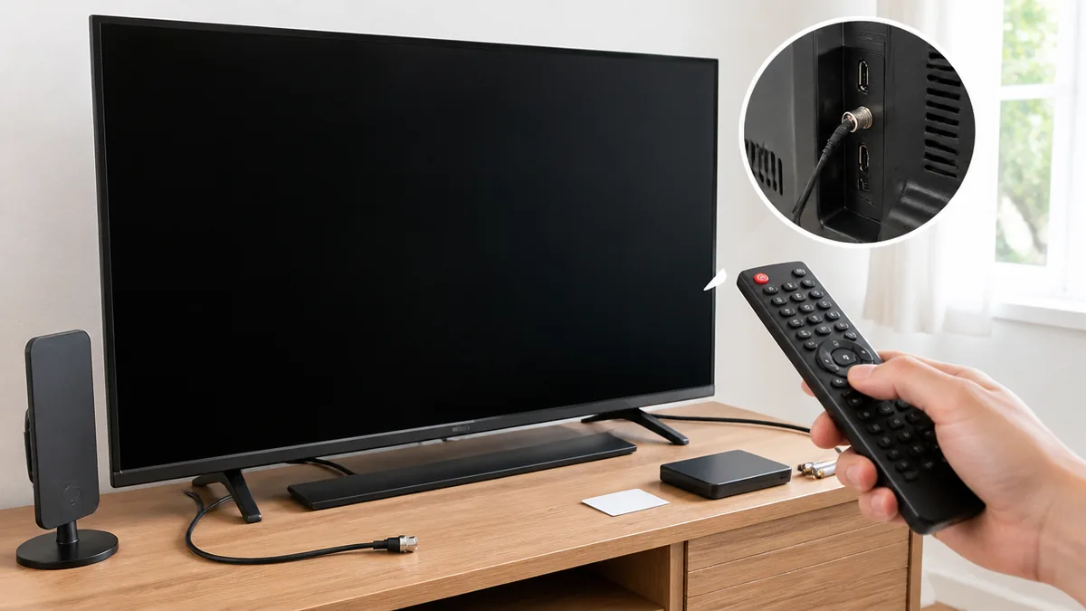 テレビ 真っ暗 音は出る状態から分かること｜故障と決める前の4つの見立ての解説画像