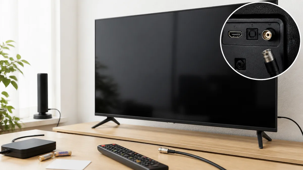 アンテナ線いらないテレビは実は3タイプ｜B-CAS不要の仕組みと4.5Mbpsの目安のアイキャッチ画像