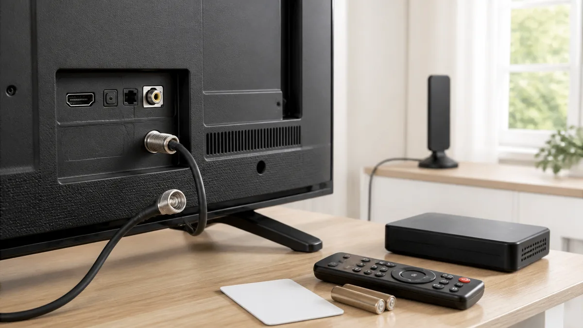 アンテナ線いらないテレビとは？「屋外アンテナ不要」と「線ごと不要」は別の話の解説画像