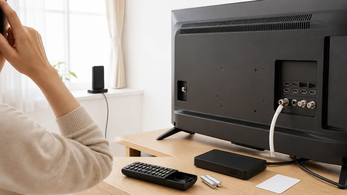 HDMIでつないだ機器とリモコンが「犯人」になるケースの解説画像