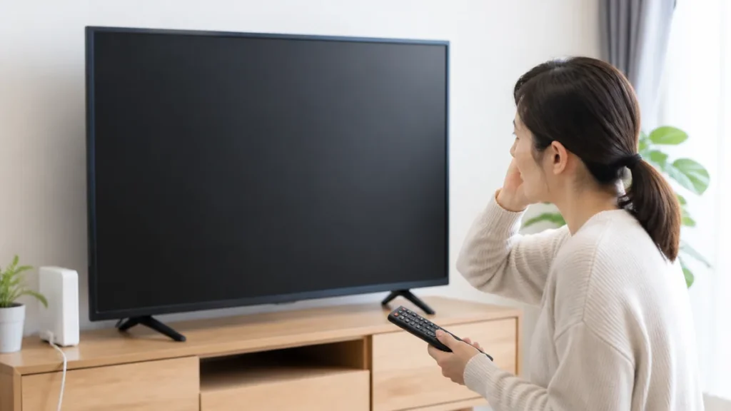 テレビ wifi 繋がらない原因は6つ｜再起動後に約5分待つと戻ることもある試す順番のアイキャッチ画像